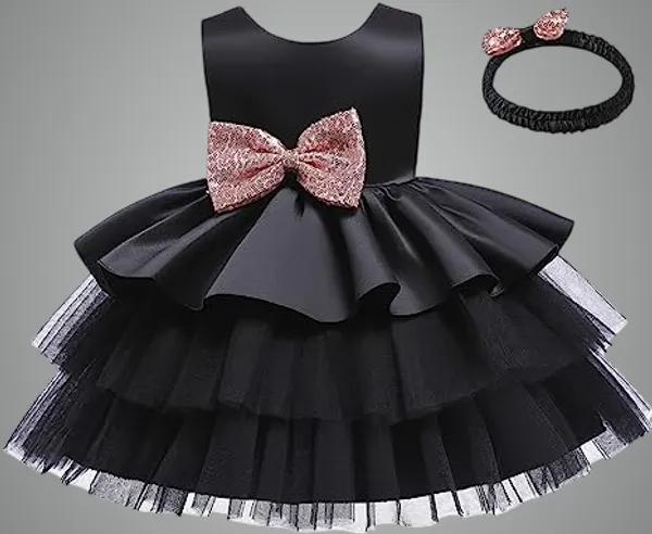 Black_Beautiful_Sleeveless_Birthday_Party_Dresses_For_Princess