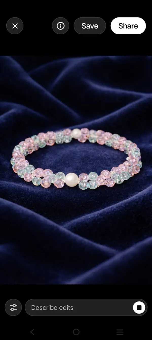 Handcrafted_Pink_Crystal_And_Pearl_Beaded_Bracelet___Elegant_Handcrafted_Jewelry