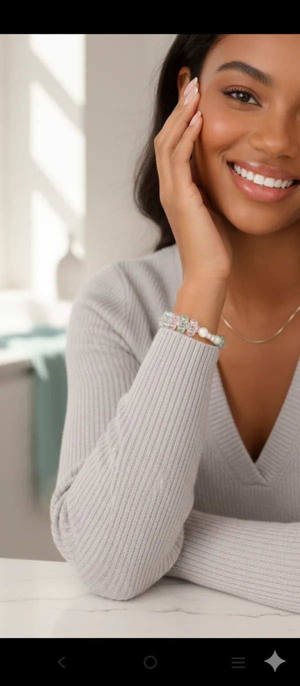 Handcrafted_Pastel_Crystal_Beaded_Bracelet_With_Silver_Chain_Clasp