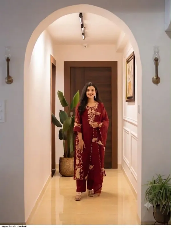 Opela_Embroidery_Suit_Set_for_Women_with_Elegant_Design_|Kurta,_Pant_&_Dupatta_Set_|_Regular_Fit,_Sweetheart_Neck,_3/4_Sleeve_|_Ideal_for_Casual_Outings,_Party,_Festivals