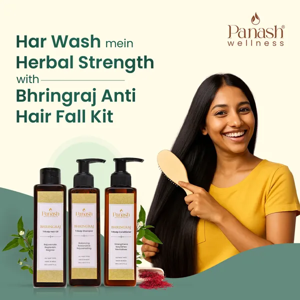 Bhringraj_Anti_Hair_Fall_Kit_Oil_Shampoo_Conditioner_For_Unisex(Pack_of_3)