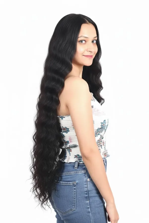 Human_Hair_Clip-On_Extension