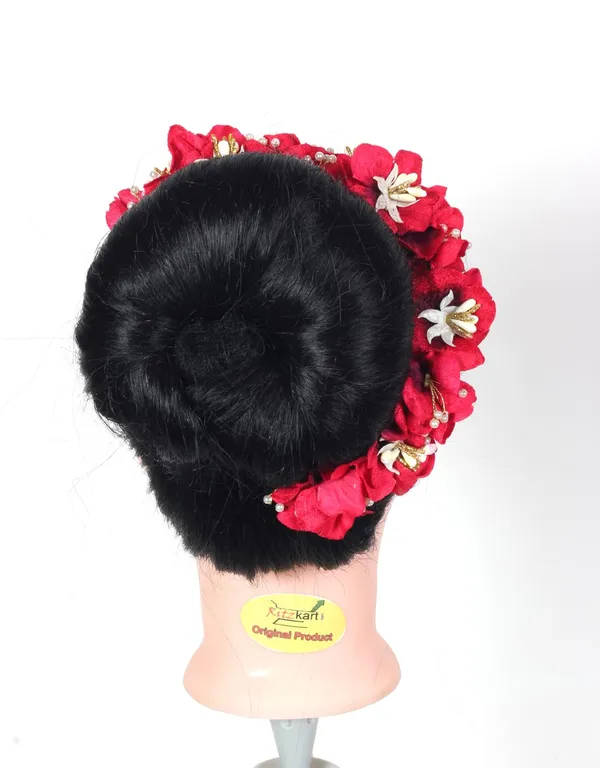 Artificial_Flower_Hair_Bun_Gajra_for_Women