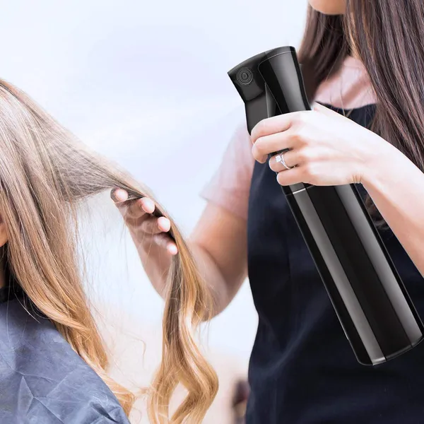 Black_Hair_Spray_Bottle_Empty_Plastic_Refillable_Fine_Mist_Sprayer_Bottle_For_Hair_Styling_Cleaning_Garden_Continuous_Water_Mister_(250_Ml_).._For_Women
