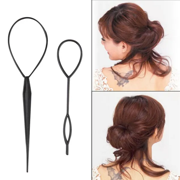Black_Hair_Accessories_Curler_Hair_Clip_Tool_Hair_Braid_Maker_Topsy_Tail_Hair_Haircut_Braid_Plastic_Loop_Styling_Tool_Ponytail_Maker_Styling_Tool_.._For_Women
