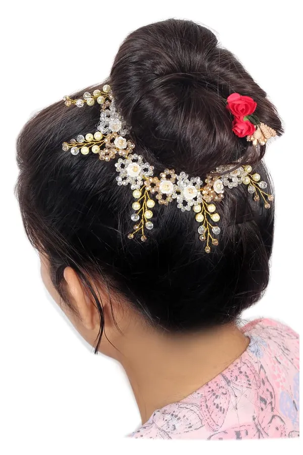 Hair_Bun_Brooch_with_Stone_and_Artificial_Flower