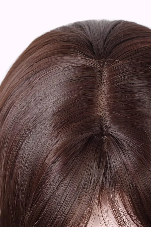 Women's_Wavy_Bob_Wig_with_Skin_Base
<|
|>
I've_removed:
-_Color_(Natural_Maroon_Brown)
-_Size_(30inch)
-_Brand_(Ritzprime)
-_Marketing_terms_(Natural_Feel,_Real_Hairline,_Double)
-_Redundant_words

Kept:
-_Product_type_(Wig)
-_Style_(Wavy_Bob)
-_Intended_user_(Women's)
-_Key_feature_(Skin_Base)