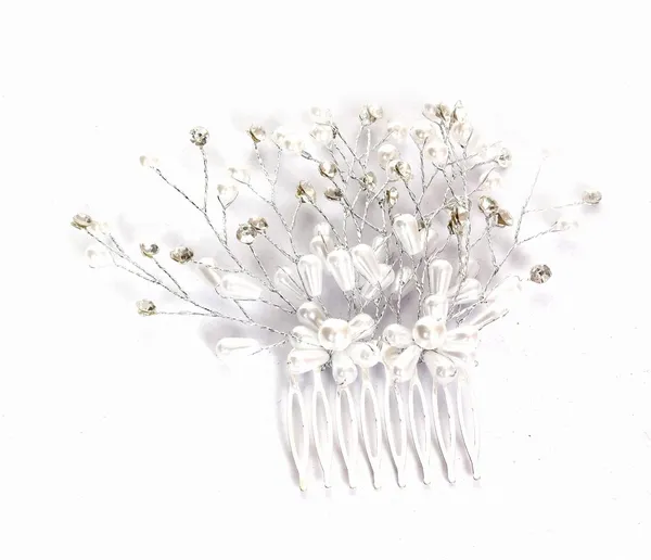 Silver_1_Pc_Hair_Brooch_For_Party/Wedding_With_Silver_And_White_Stone_For_Giving_You_Pretty_Hair_Style._For_Women