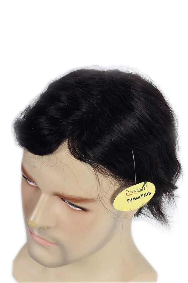 Men's_Human_Hair_Toupee_with_Polyurethane_Base