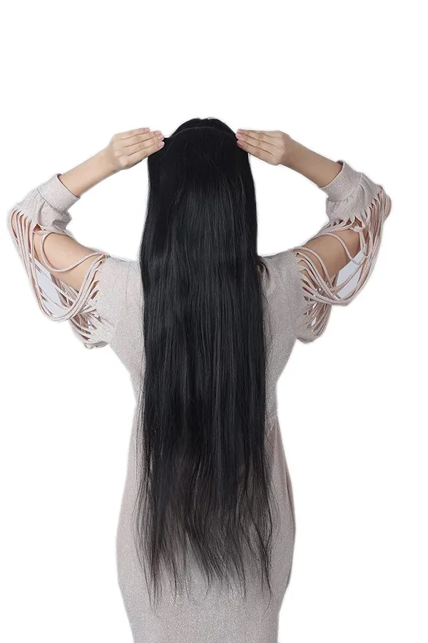 Natural_Black_Hair_Extension_100%_Human_Hair_Natural_Straight_Soft_Hair_Extension_Remi_Virgin_Hair__For_Women