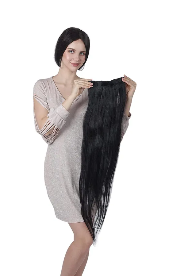 Natural_Black_Hair_Extension_100%_Human_Hair_Natural_Straight_Soft_Hair_Extension_Remi_Virgin_Hair__For_Women