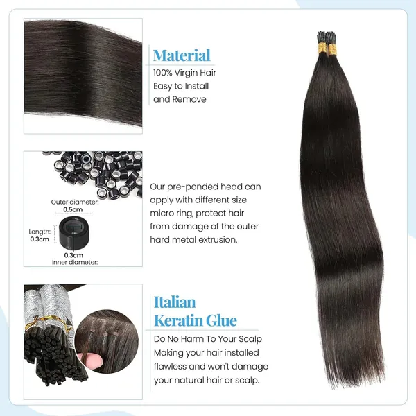 Black_I-Tip_30_Inch_Long_Human_Hair_Straight_Soft_&_Silky_25_Pc_Set_For_Seamless_Blending_Hair_Extensions_For_Women