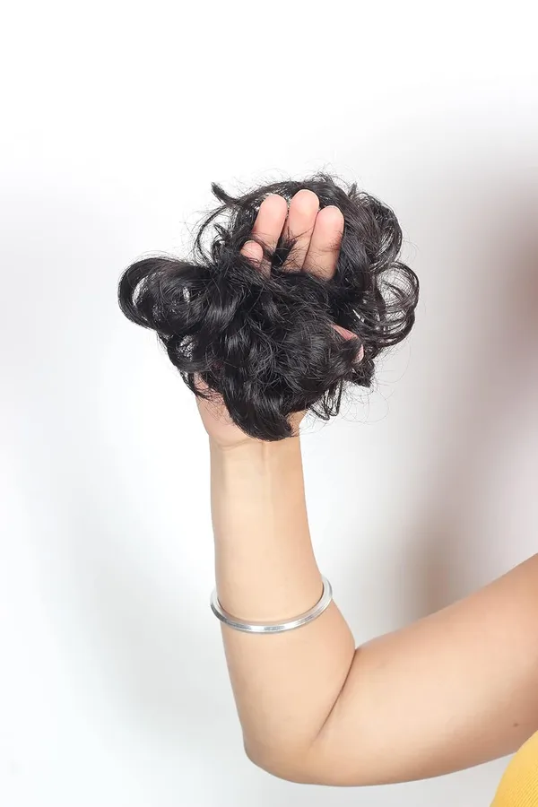 Curly_Juda_Rubber_Bun_for_Women