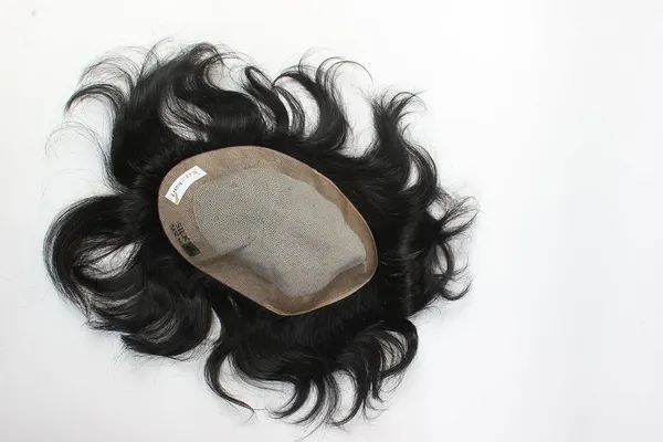 Black_Usa_Silk_Base_Human_Hair_Straight_Toupee/Hair_Patch_(10X7)_For_Women