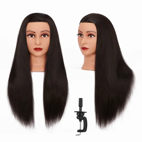 Synthetic_Fiber_Cosmetology_Training_Head_with_Clamp_Stand