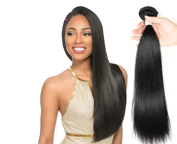 Synthetic_Straight_Hair_Weft_Extension