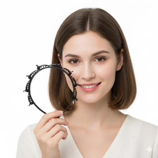 Black_Sweet_Doll_Hair_Twister_Hair_Band_Headband_With_Clip_Hair_Styling_Fashion_Double_Bangs_Hairstyle_Hairpin_Headband_For_Double_Bangs_Clip_Hair_Band_For_Women