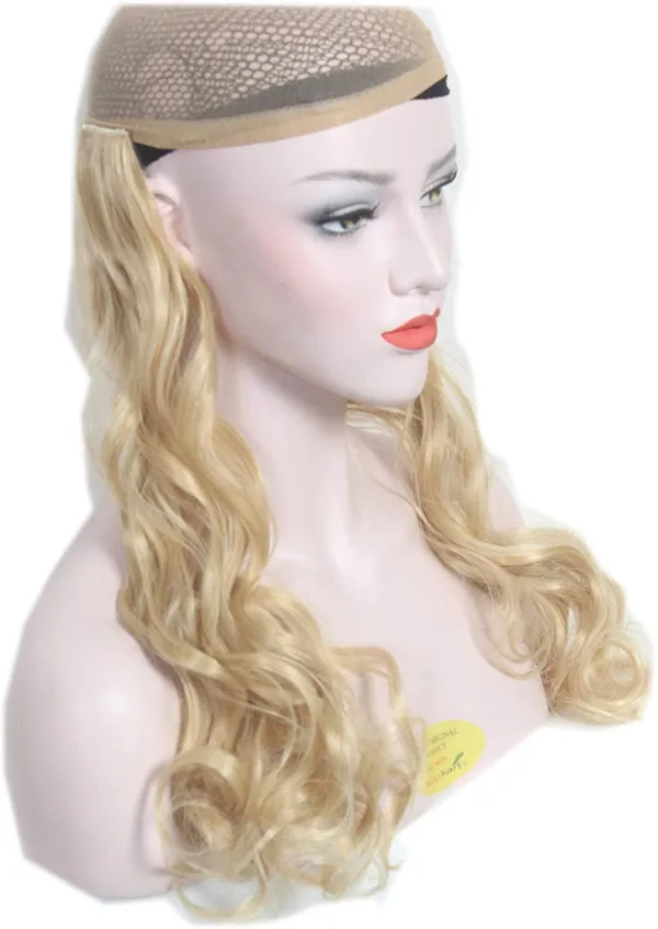 Blond_22_Inch_100%_Soft_&_Shiny_Curly_Long_Clip_On_Soft_Synthetic_Hair_Extension_For_Instant_Look_(Blond)_For_Women