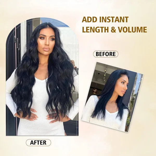 Curly_Black_6_Pc_Curly_Silky_&_Natural_Feeling_Long_Clip_On_Synthetic_Hair_Extension_or_(Curly_)_For_Women
