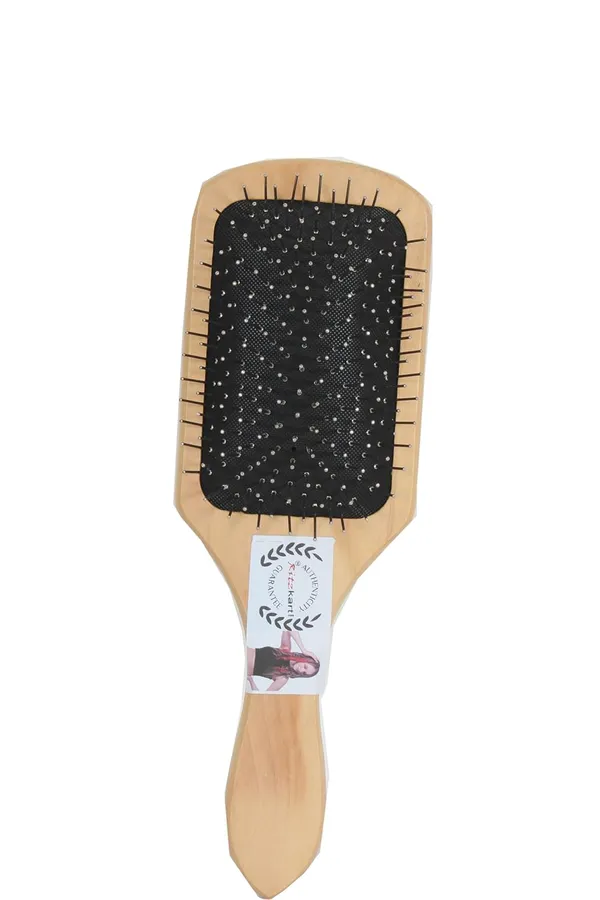 Wooden_Metal_Pin_Bristle_Hair_Brush_-_Detangling_Anti-Static_Paddle_Grooming_Tool_-_Rounded_Steel_Bristles_Ergonomic_Wooden_Handle_-_Scalp_Massaging_Comb_-_For_Normal_Curly_Thick_Hair_Wigs_For_Women