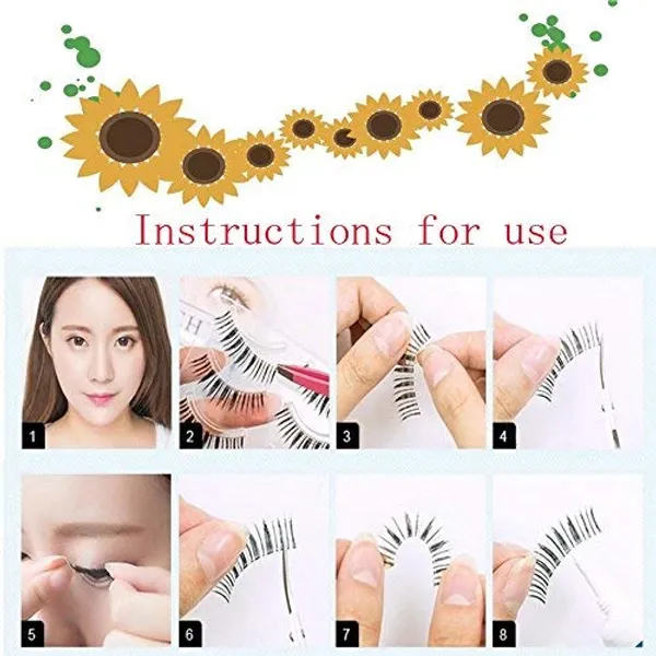 Human_Hair_False_Eyelashes