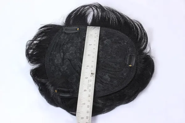 Black_Short_Toppers_Hairpiece_Real_Human_Hair_Clip_In_Crown_Hair_Pieces_For_Covering_White_Loss_Hair_Toupee_6X6_Inch_Hand_Made_Natural_Style_For_Men