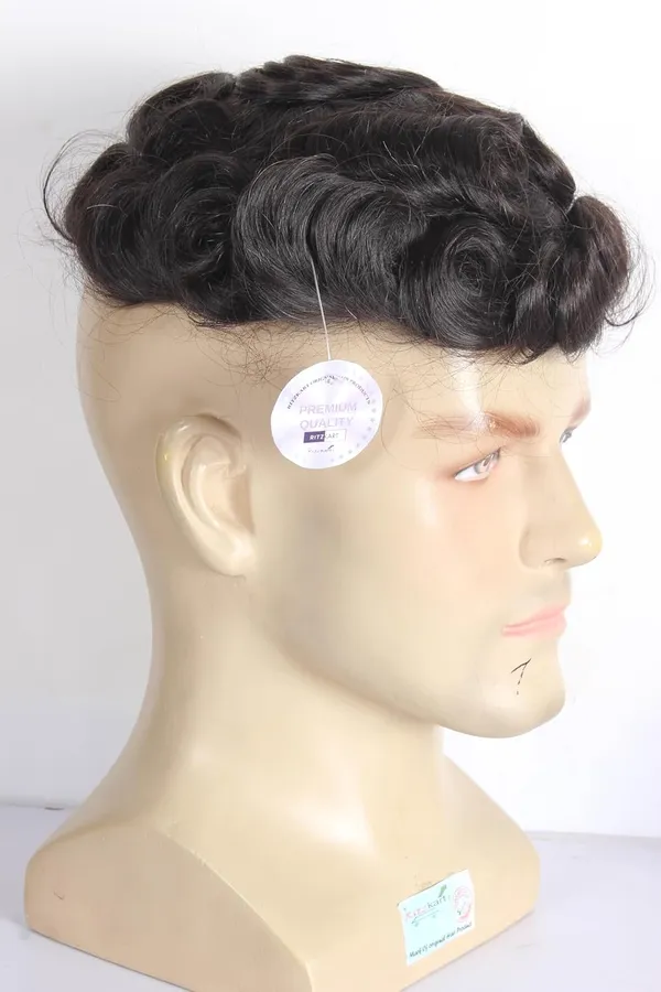 Men's_Remy_Hair_Toupee_Poly_Skin_Base