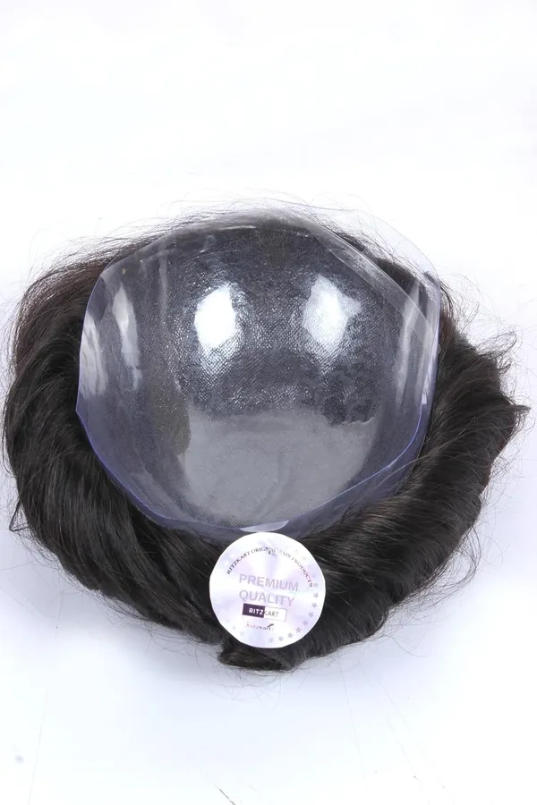 Men's_Remy_Hair_Toupee_Poly_Skin_Base