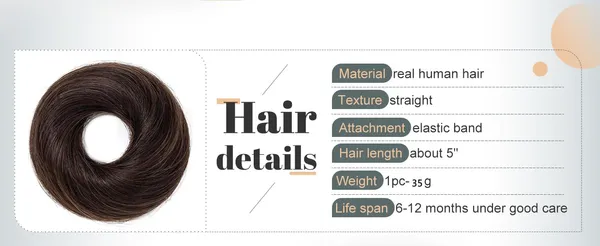 Human_Hair_Messy_Bun_Elastic_Band