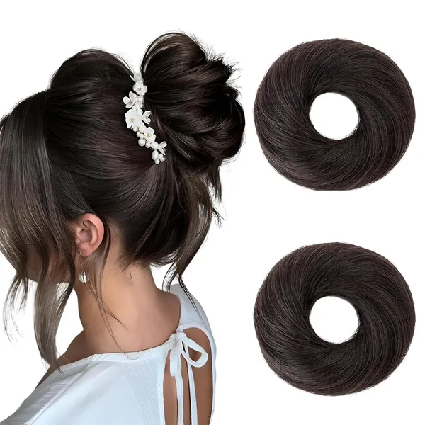 Human_Hair_Messy_Bun_Elastic_Band
