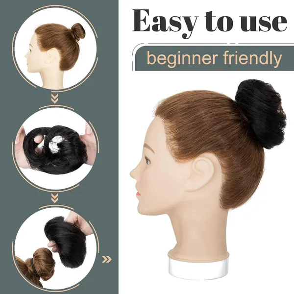 Natural_Black_Human_Hair_Messy_Bun_Soft_Hair_Elastic_Band_Fluffy_&_Straight_Style_Hair_Rubber_Bun(1B_)_For_Women