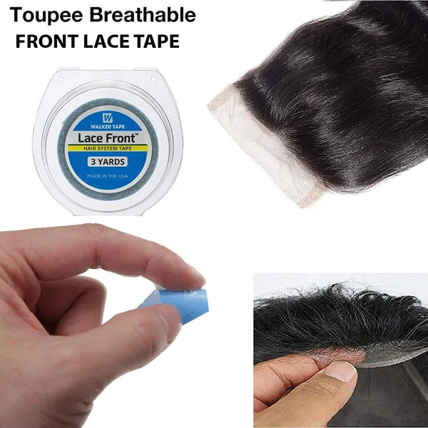 Transparent_Waaker_1"_X_3_Yd_Lace_Front_Double_Side_Transparent_Tape_For_Lace_Patch/Wig_For_Women