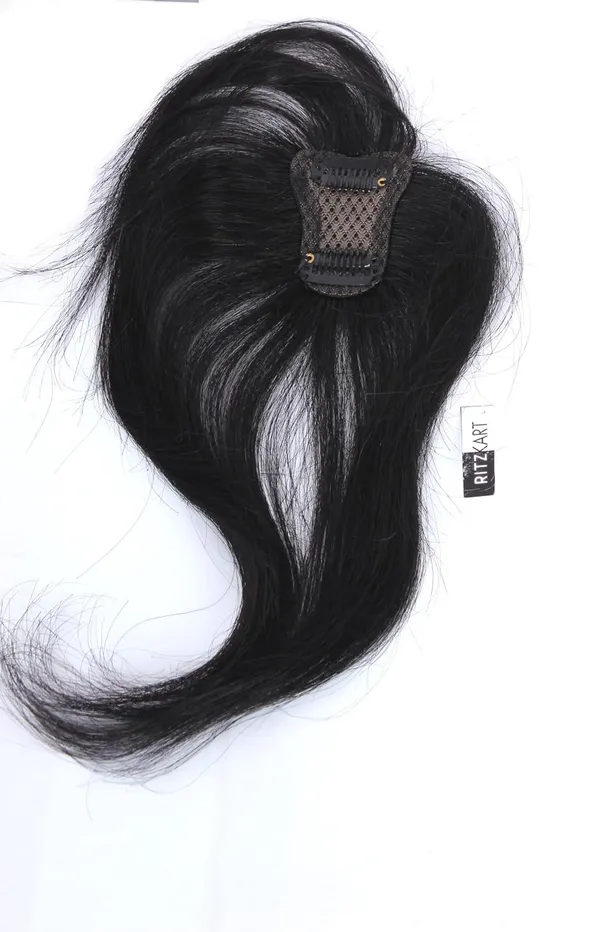 Black_10-Inch_Mono_Base_2_Clip_Frontal/Front_Head_Topper_Human_Hair_Bald_Areas_&_New_Look_-_Perfect_For_Parties_&_Casual_Use_For_Women