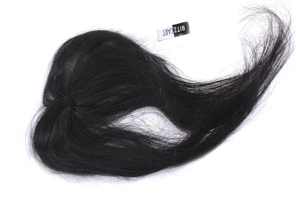 Black_10-Inch_Mono_Base_2_Clip_Frontal/Front_Head_Topper_Human_Hair_Bald_Areas_&_New_Look_-_Perfect_For_Parties_&_Casual_Use_For_Women