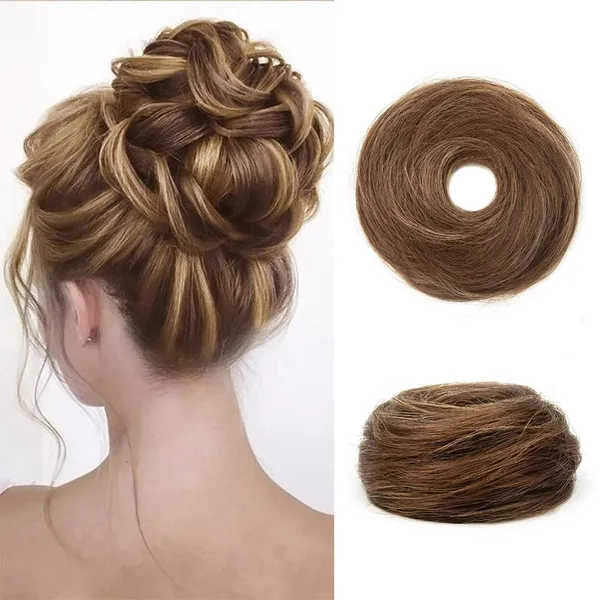 Human_Hair_Messy_Bun_Hair_Elastic