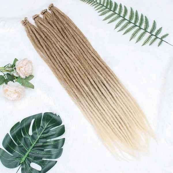 Brown_And_White_36_Inch_Dreadlock_Extensions_-_12_Strands_Of_Natural_Soft_Long_Dreads_Handmade_Loc_Extensions_Durable_&_Lightweight_Hairpieces_For_A_Stylish_Look_Synthetic_Dread_Extensions_(Mt27-613)_For_Women