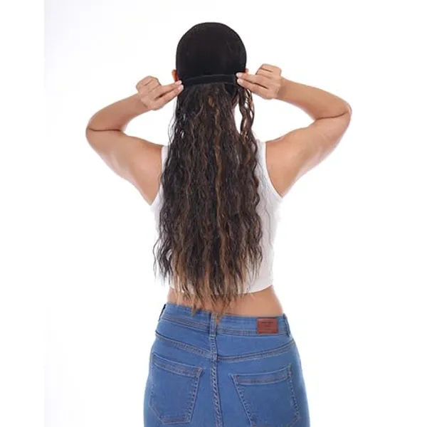 Browngoldenmix_20-Inch_Long_Synthetic_Hair_Ponytail_Extension_With_Velcro_Tape_And_Clip-In_Design_For_Effortless_Volume_Boost_Comfortable_Fit_And_Quick_Stylish_Hair_Transformations_(_&_Golden_Mix)_For_Women