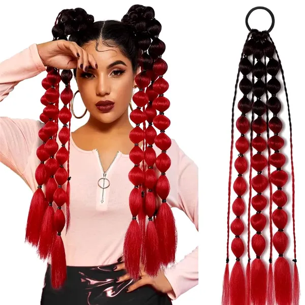 Bubble_Ponytail_Synthetic_Hair_Extension