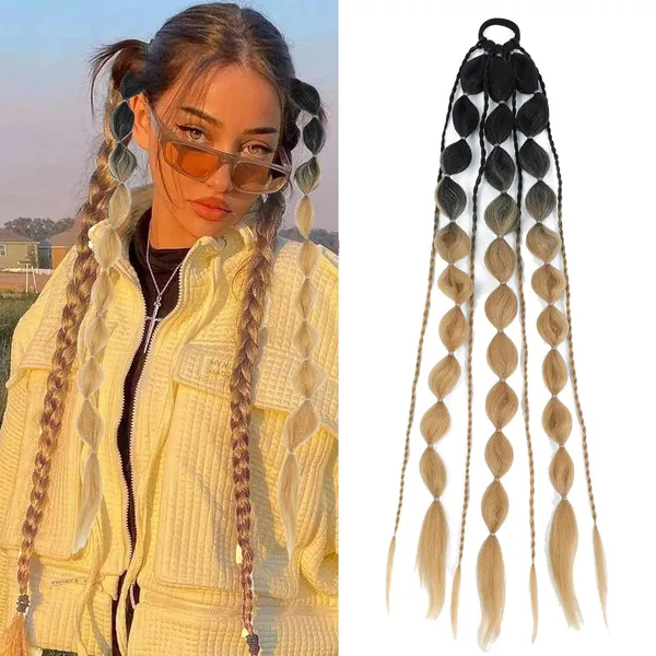 Bubble_Ponytail_Synthetic_Hair_Extension