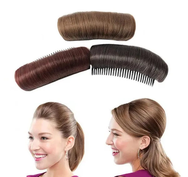 Brown_1_Pc_Front_Side_&_Back_Puff_Hair_Style_Making_And_Other_Hair_Styles_Making_Accessory_Comb_Attachts_For_A_Comfortable_Fit_For_And_Girl_For_Women