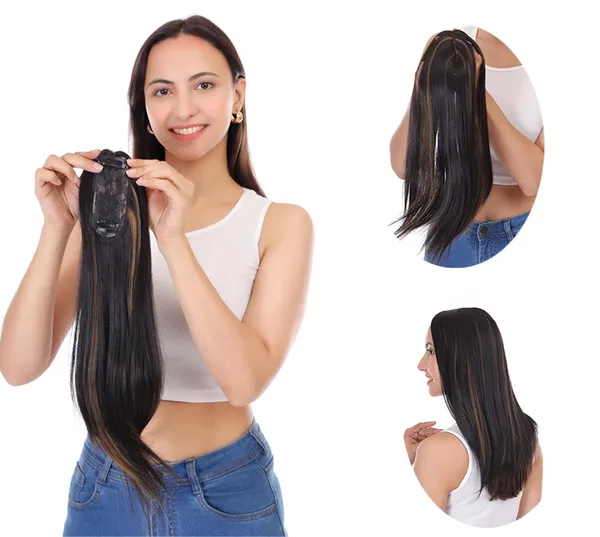 Synthetic_Straight_Hair_Clip-On_Topper
