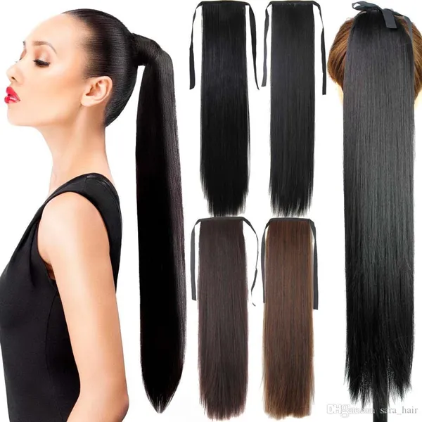 Ribbon_Ponytail_Synthetic_Hair_Extension