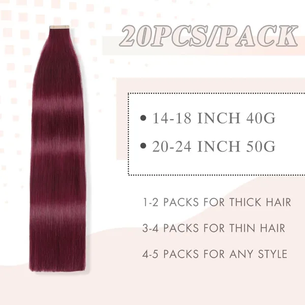 Human_Hair_Straight_Tape_Extensions