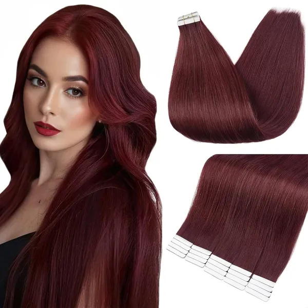 Human_Hair_Straight_Tape_Extensions