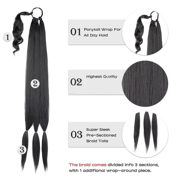 Synthetic_Braided_Ponytail_Hair_Extension