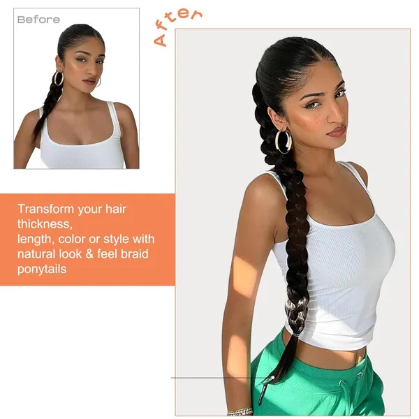 Synthetic_Braided_Ponytail_Hair_Extension