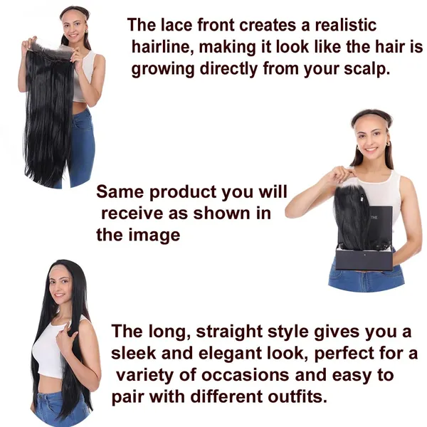 Black_Lace_Front_Wigs_Natural_Synthetic_Medium_Straight_Soft_&_Shiny_Hair_Lace_Wig-_28_Inch_For_Women