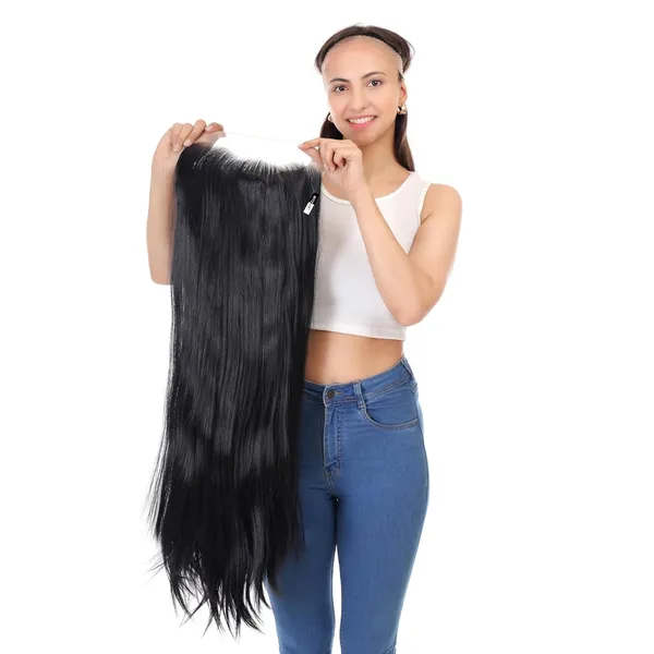 Black_Lace_Front_Wigs_Natural_Synthetic_Medium_Straight_Soft_&_Shiny_Hair_Lace_Wig-_28_Inch_For_Women