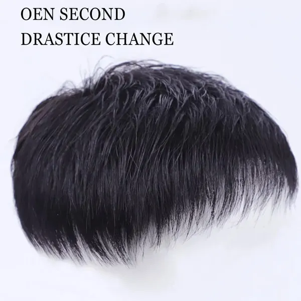 Black_Hair_Topper_5X5_Inch_Synthetic_Hair_Clip-On_Bald_Area_Solution_Short_Hair_Toupee_Easy_Attach_&_Remove_(_5X5_Inch)_For_Women