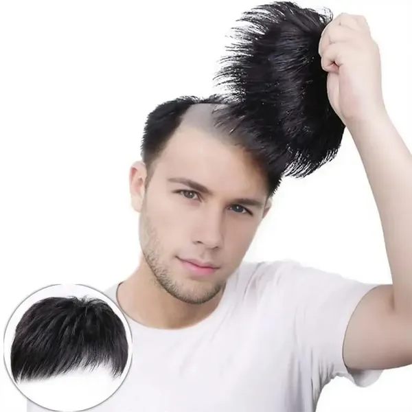 Black_Hair_Topper_5X5_Inch_Synthetic_Hair_Clip-On_Bald_Area_Solution_Short_Hair_Toupee_Easy_Attach_&_Remove_(_5X5_Inch)_For_Women